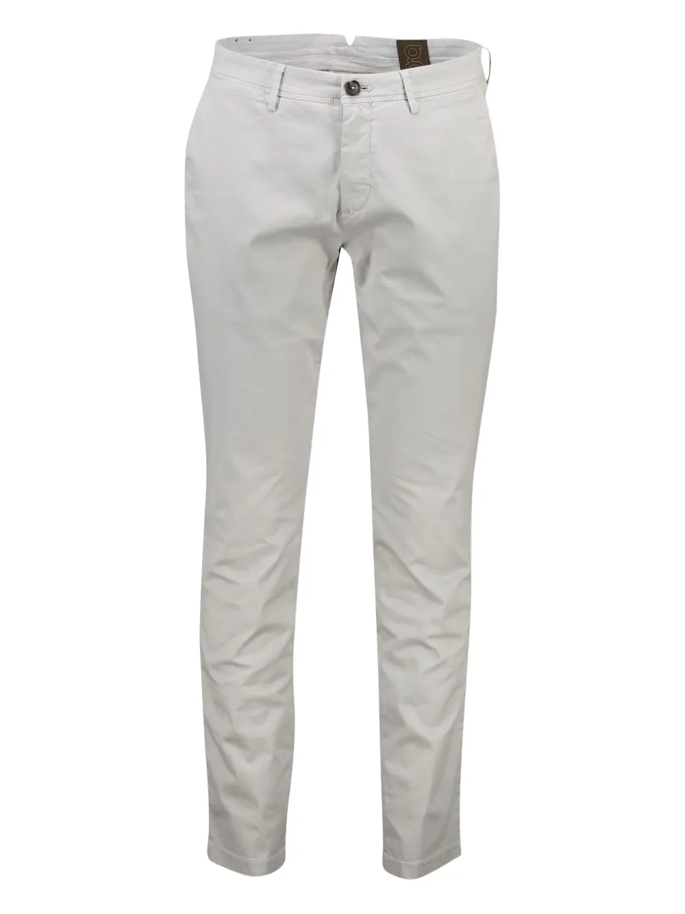 Gardeur Button-fly Trousers In Gray