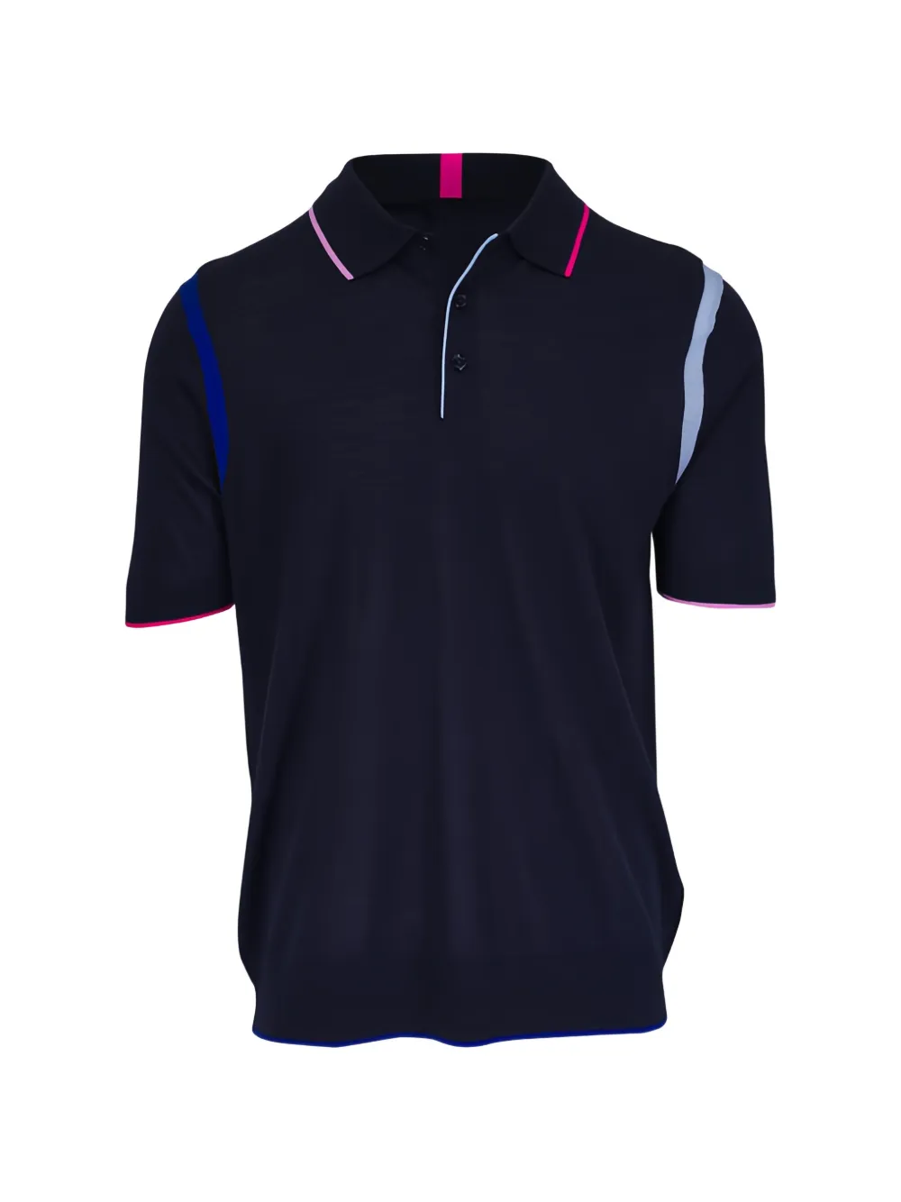G/FORE stripe-detailed polo shirt - Blu