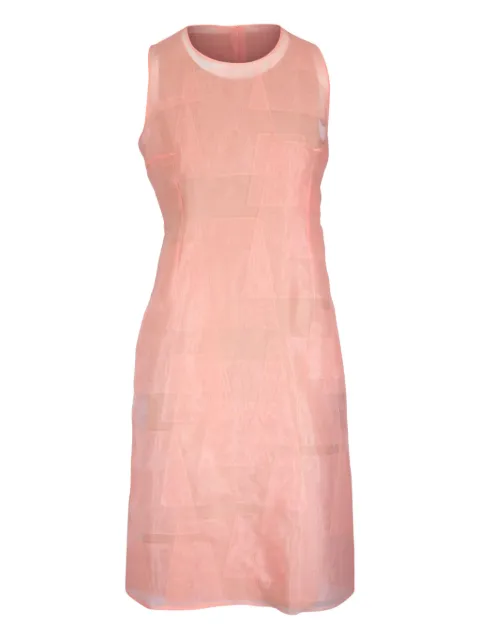 Akris vestido texturizado sin mangas