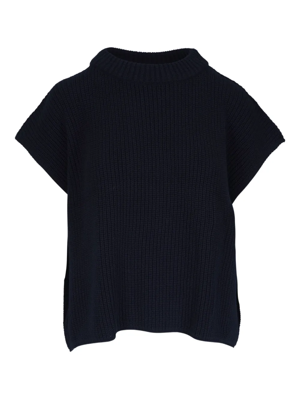 ribbed-knit top