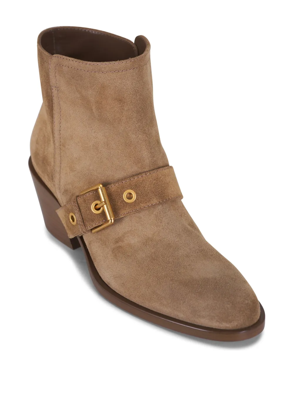 Gianvito Rossi 45mm Moto boots Brown