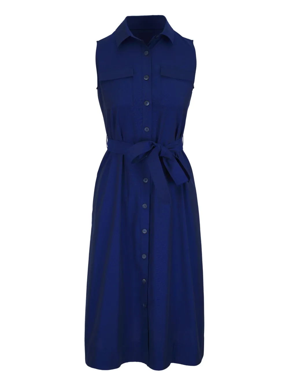 Antonelli Mouwloze shirtjurk Blauw
