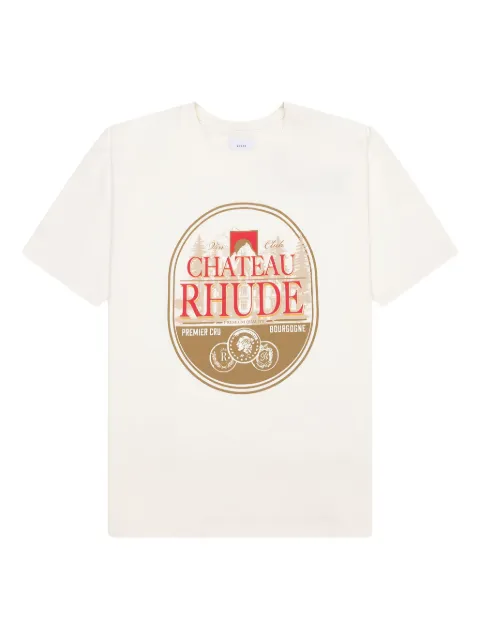 RHUDE Premier Cru Tee "Vintage White"