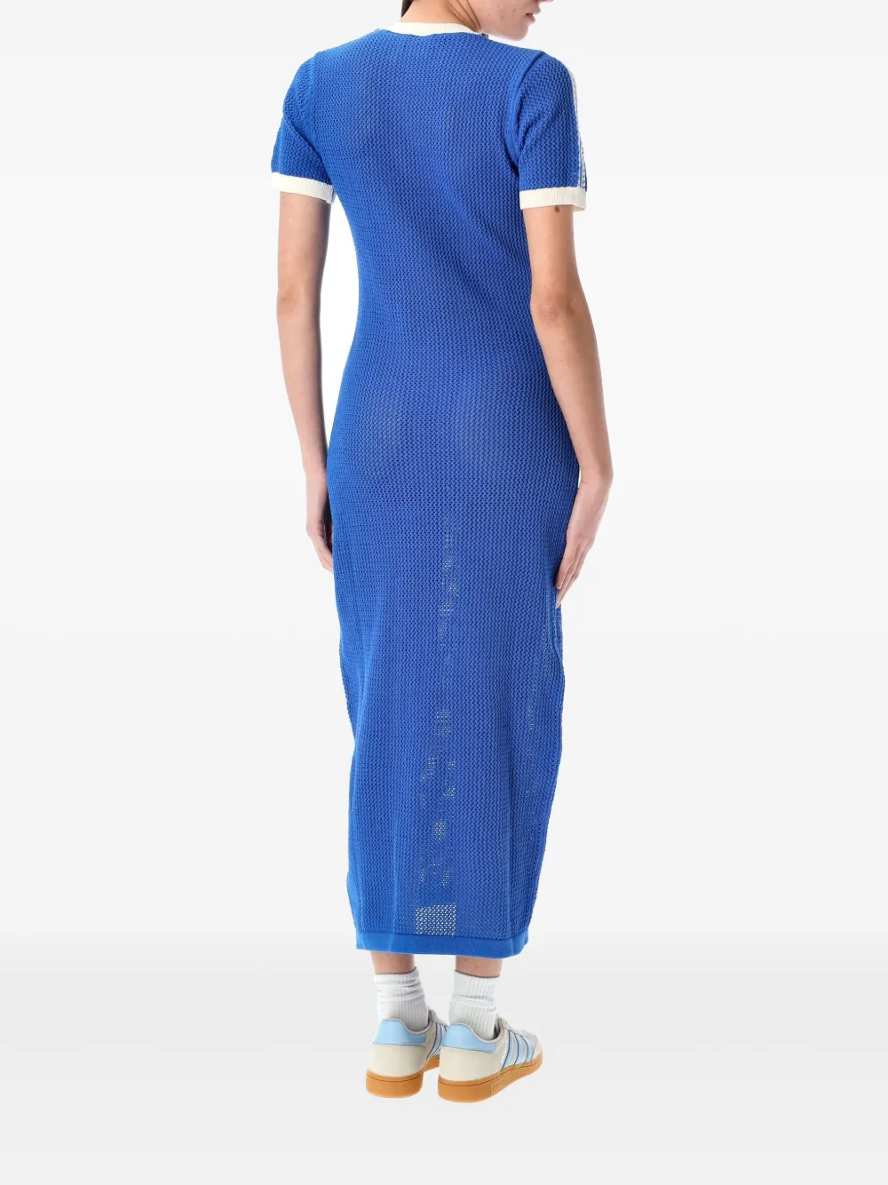 adidas Gehaakte jurk Blauw