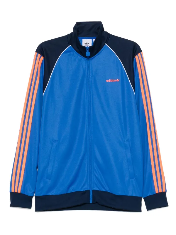 Adidas スリーストライプ トラックジャケット | ブルー | FARFETCH JP