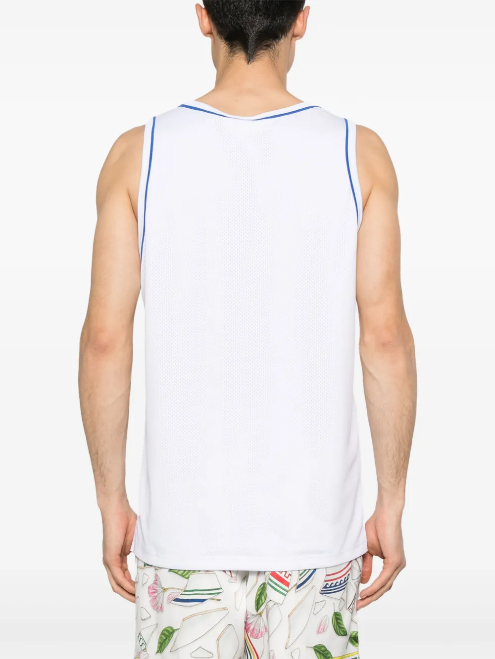 adidas Tanktop met geborduurd logo Wit