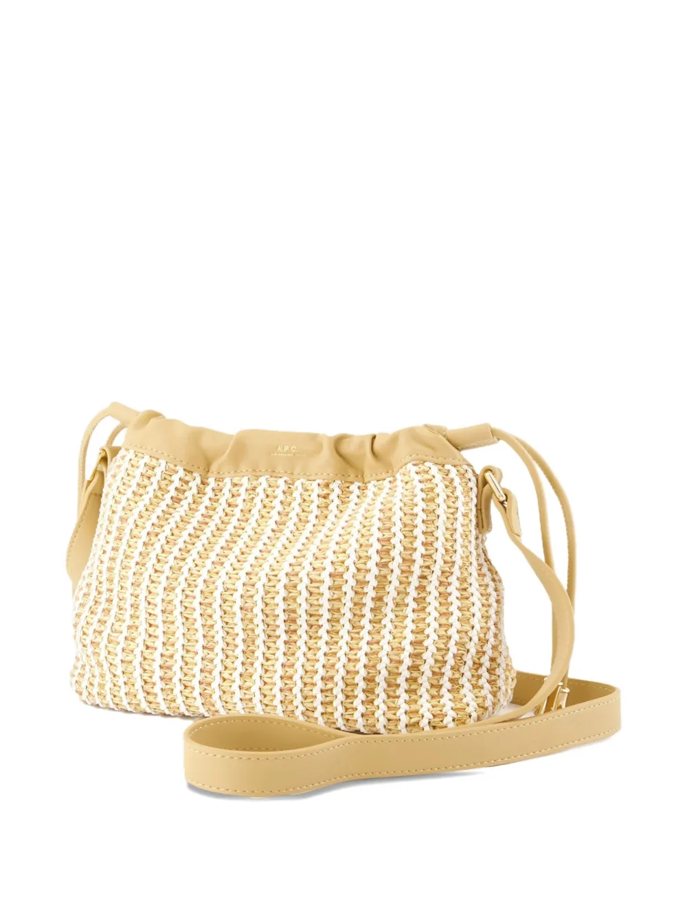 A.P.C. Ninon kleine crossbodytas Beige