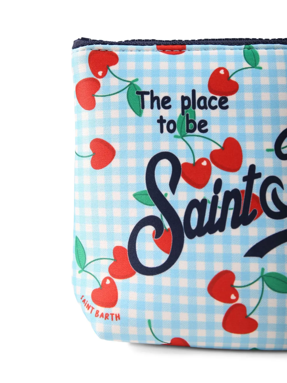 MC2 Saint Barth Kids Tas met logo Blauw