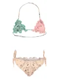 MC2 Saint Barth Kids paisley-print bikini - Neutrals