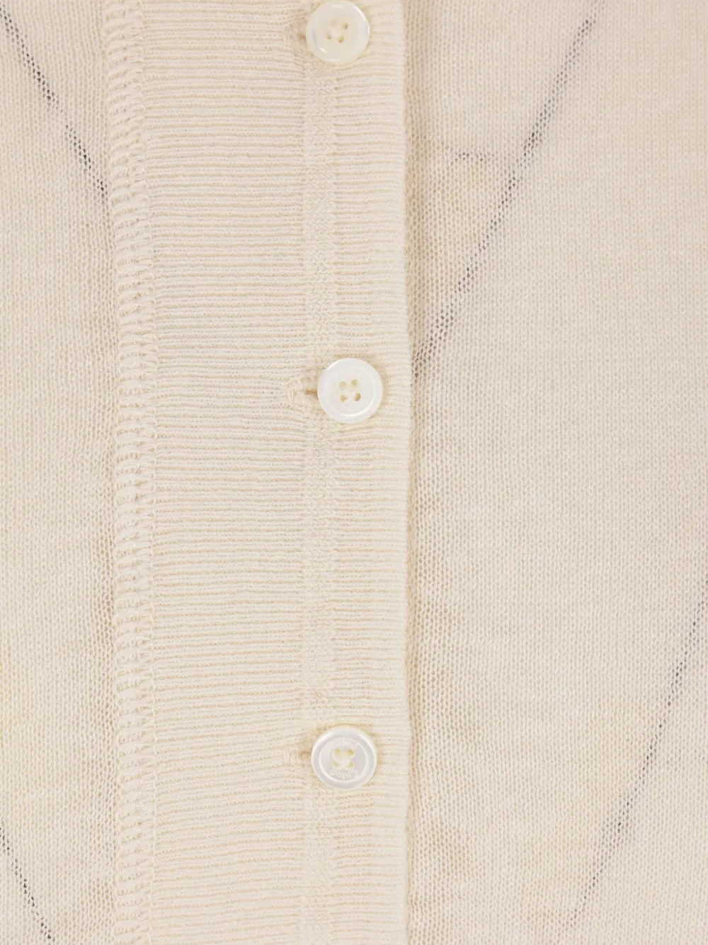 Chloé Henley top Beige