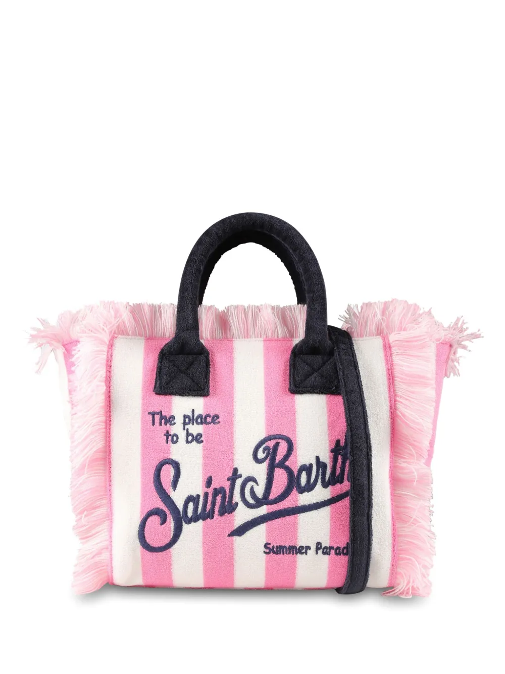 MC2 SAINT BARTH STRIPED SHOULDER BAG