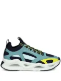 Ea7 Emporio Armani Infinity Cage mesh-panelled running sneakers - Green