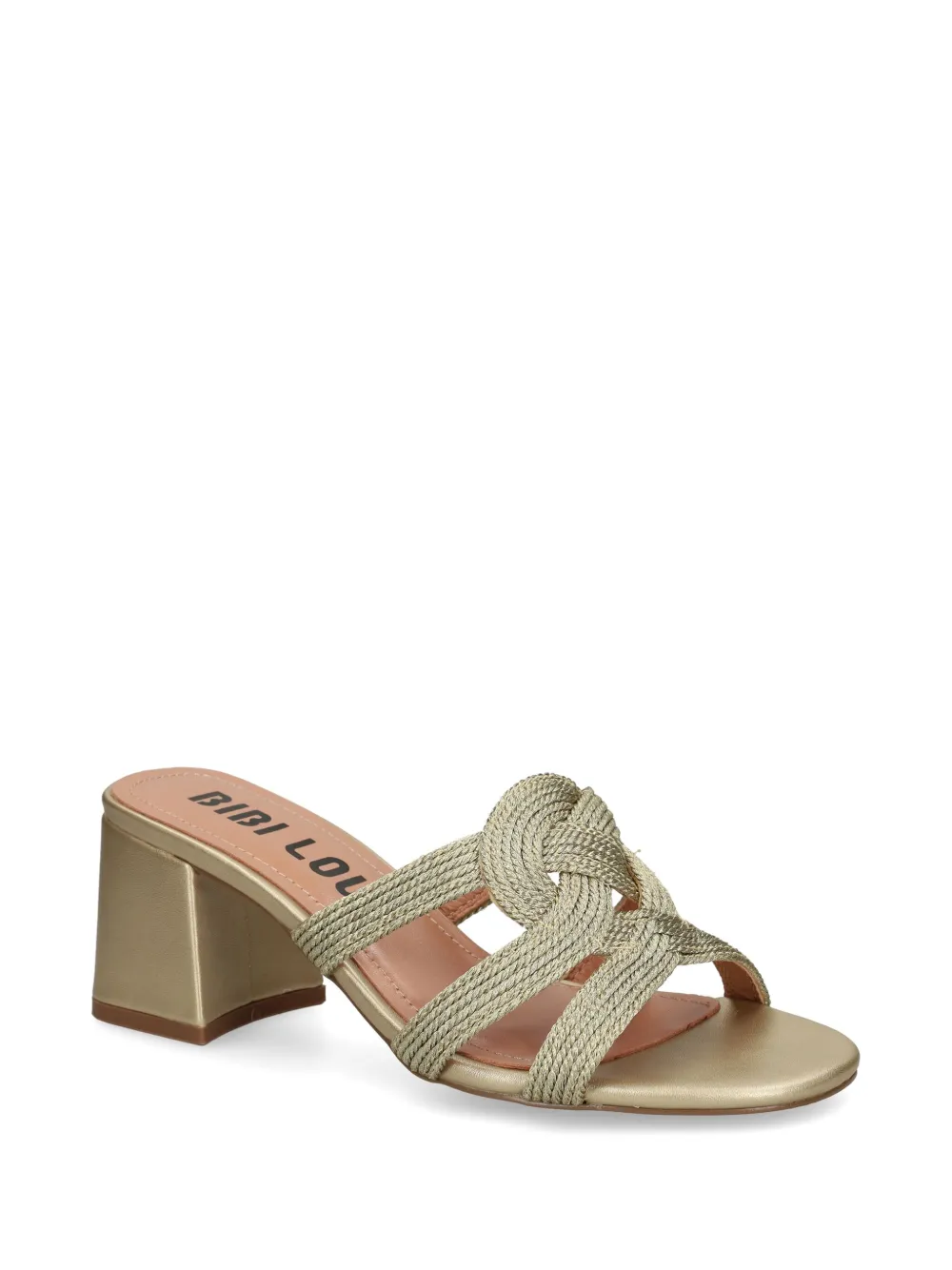 Bibi Lou 60mm Alia sandals Gold