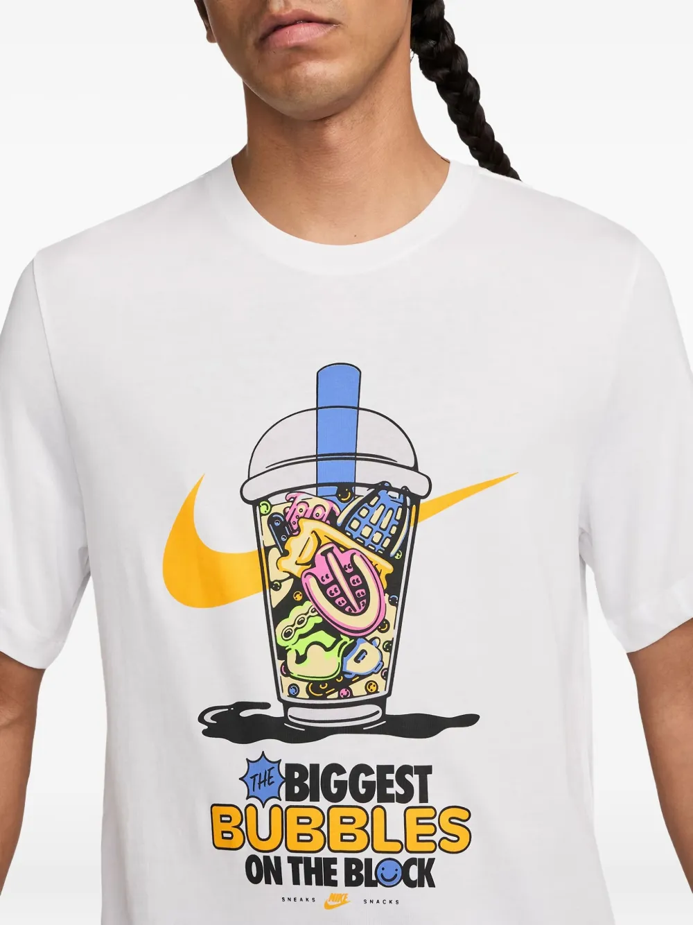 Nike Katoenen T-shirt Wit