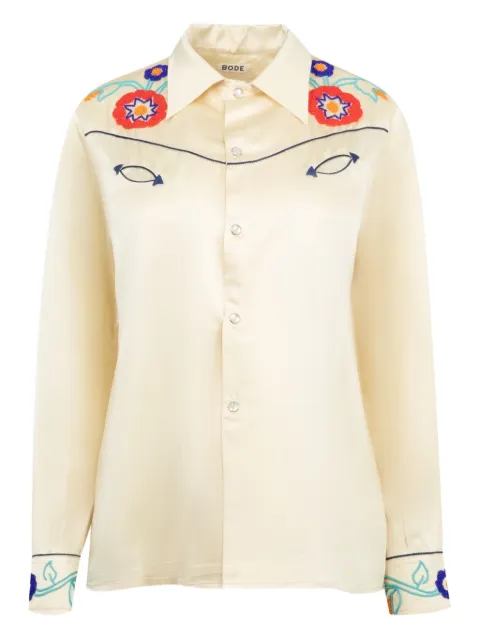 BODE camisa Garden Party