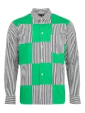 Comme des Garçons Homme Plus checkered shirt - White