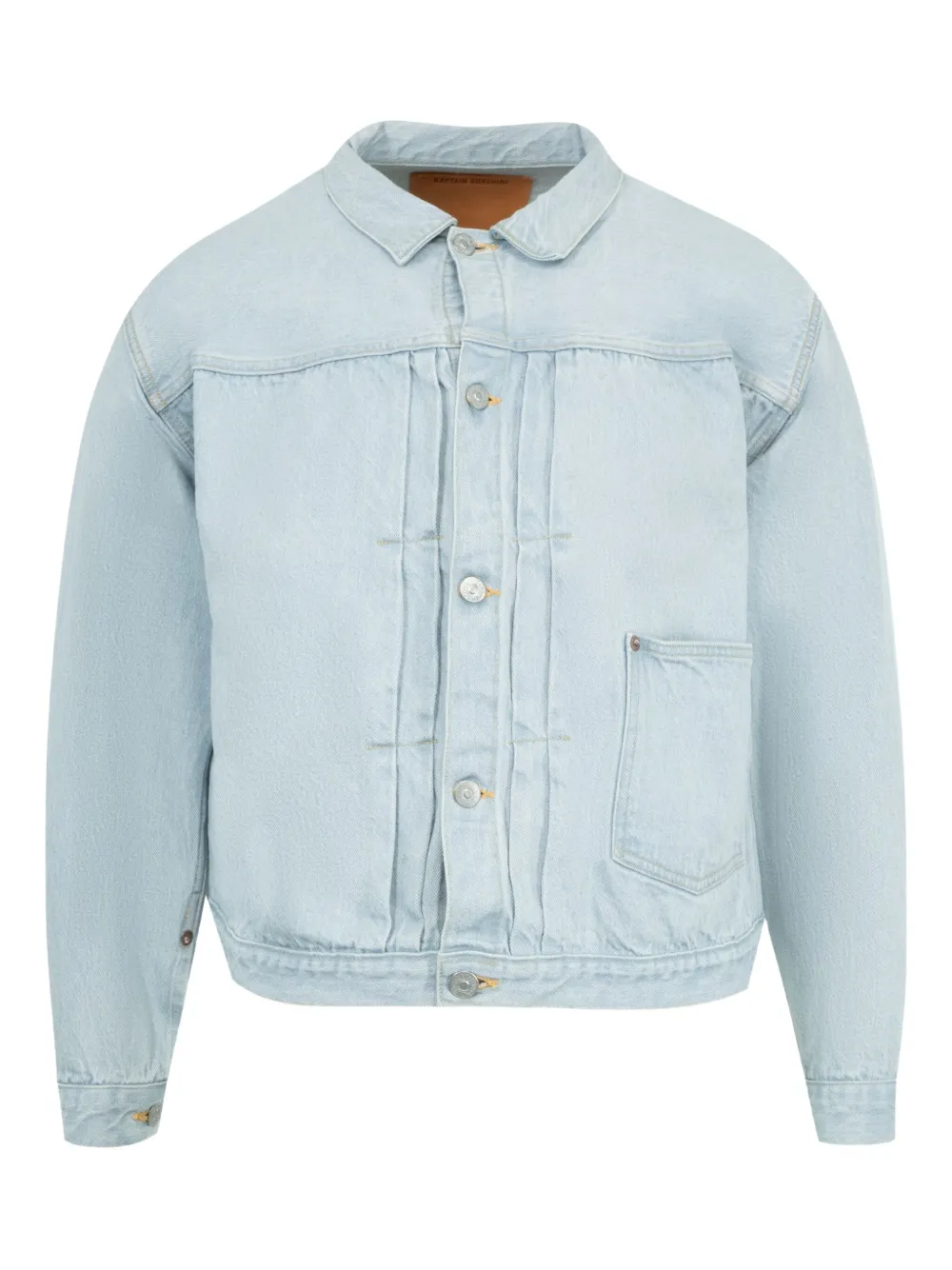 Kaptain Sunshine Trucker jacket | Blue | Image 1