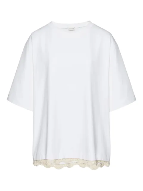 Magda Butrym playera con ribete de encaje