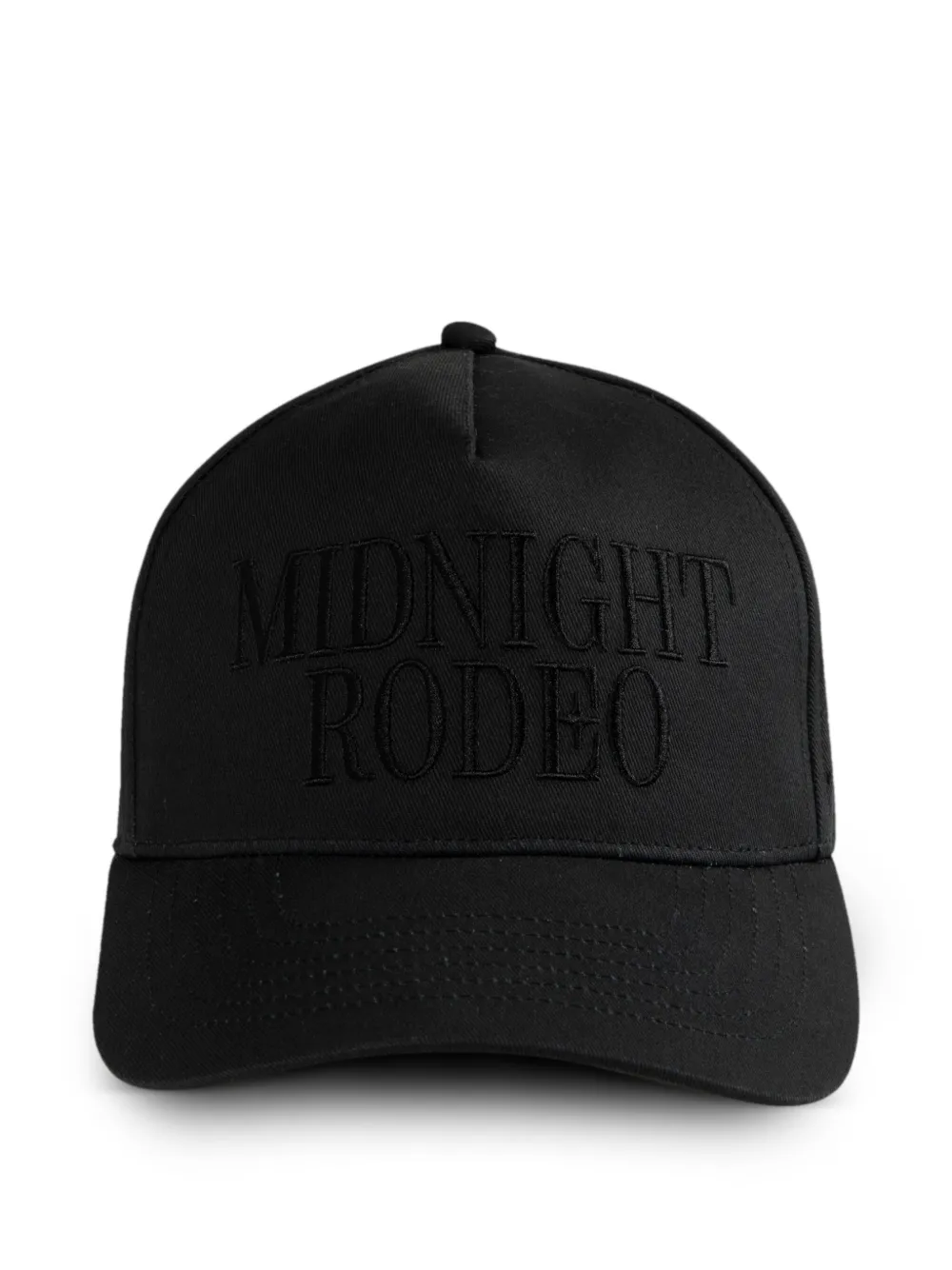 MIDNIGHT RODEO logo-embroidered cap - Nero