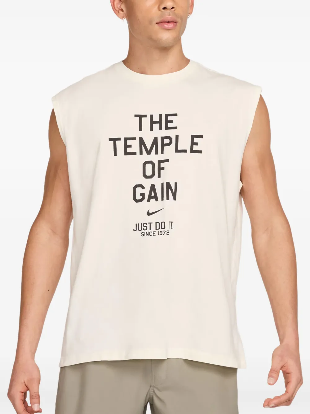 Nike Gym T-shirt - Beige