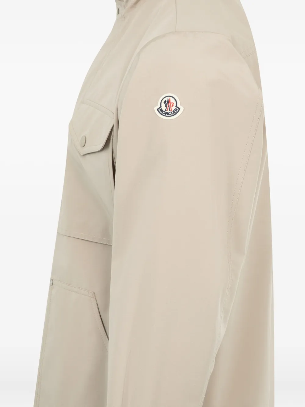 Moncler Jack met logopatch Beige