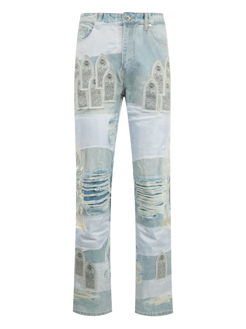 Winged Organza jeans
