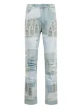 Who Decides War Winged Organza jeans - Blue