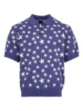 Needles knitted polo shirt - Purple