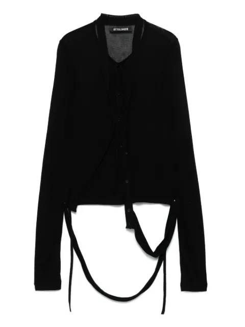 Ottolinger Deconstructed cardigan 