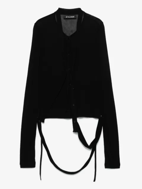 Ottolinger Deconstructed cardigan 