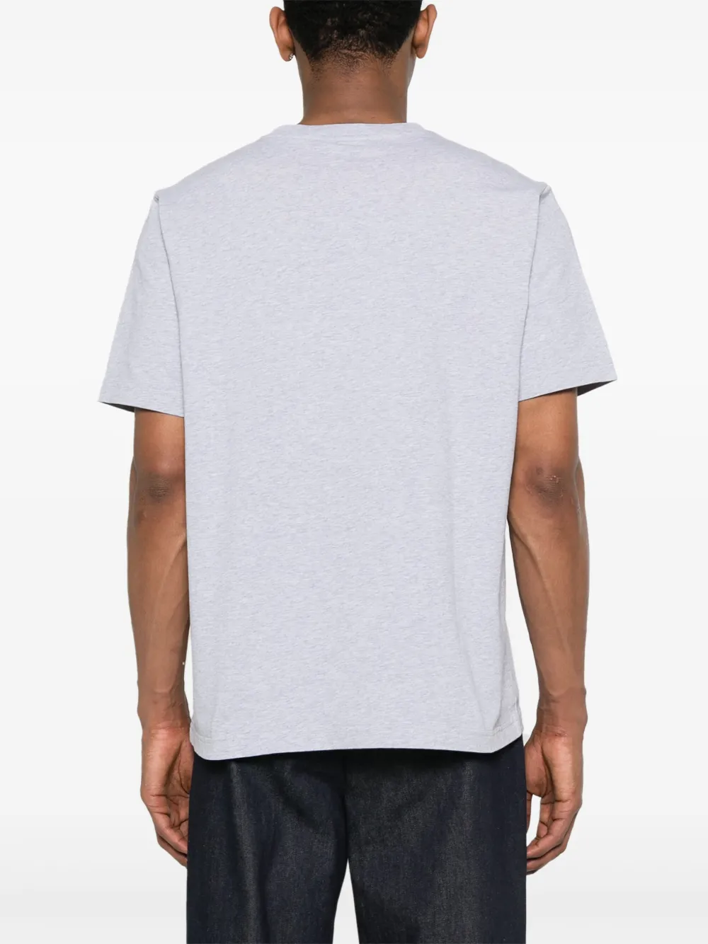 Maison Kitsuné Handwriting Comfort T-shirt Grijs