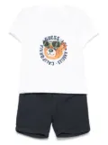 guess kids cotton shorts set - White