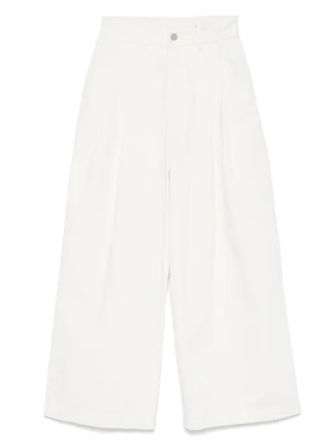 LESS logo-patch jeans