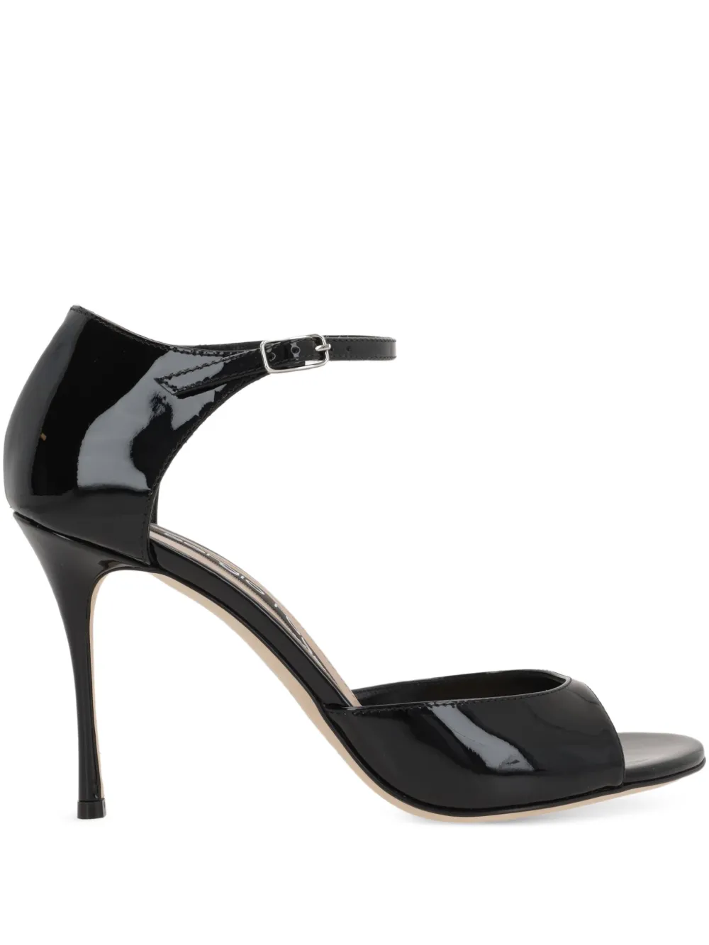 Sergio Rossi 90 mm Godiva sandalen Zwart