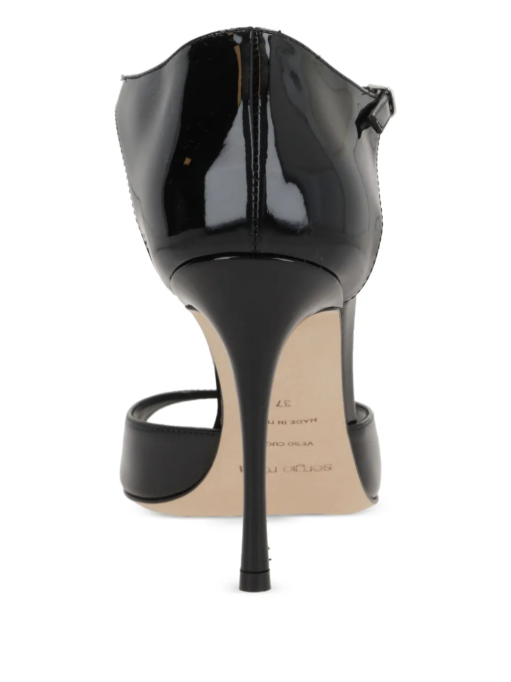 Sergio Rossi 90mm Godiva sandals Black