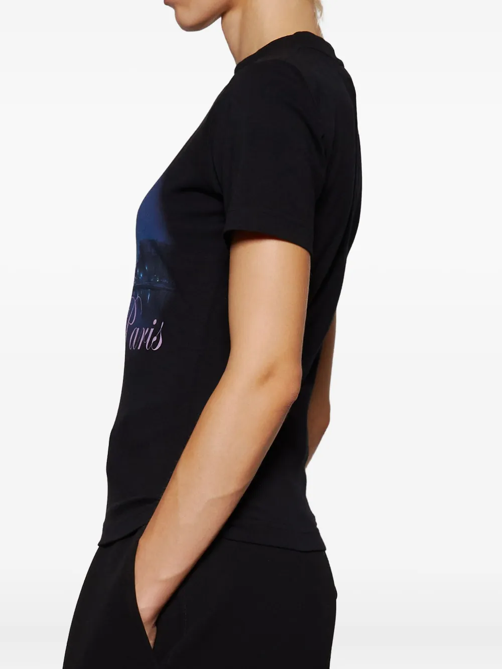 Vetements Night In Paris T-shirt In Gold