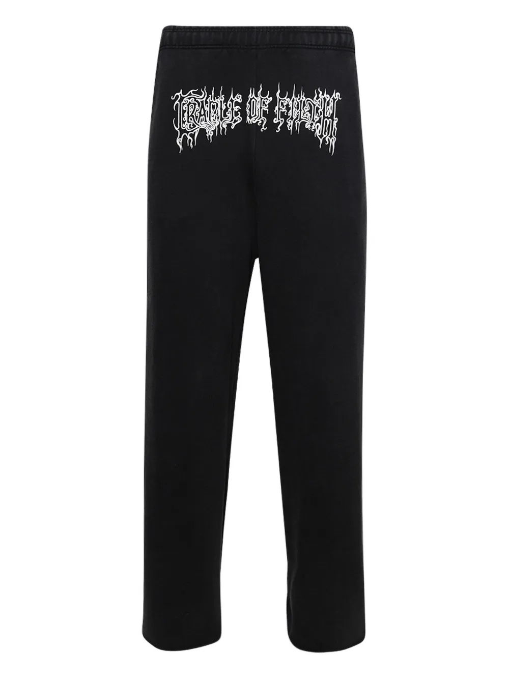 VETEMENTS letter-print sweatpants | Black | Image 1