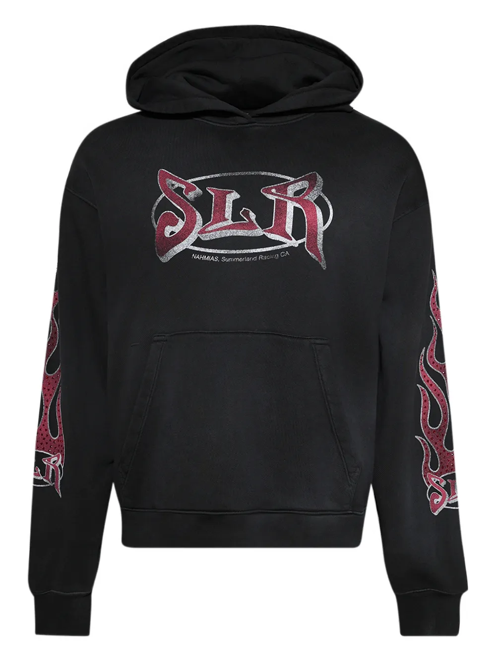 Nahmias hoodie con estampado gráfico | negro | Image 1