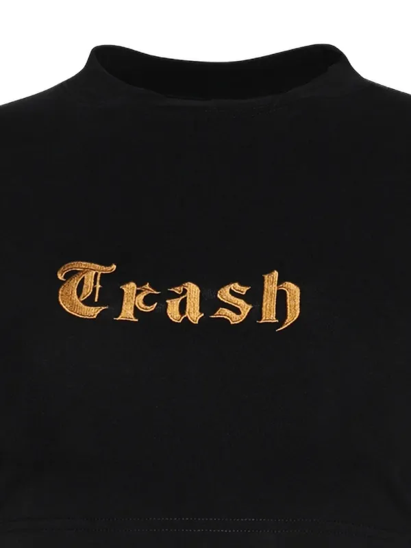 VETEMENTS エンブロイダリー Tシャツ | ブラック | FARFETCH JP