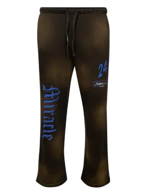 44 LABEL GROUP graphic-print Track Pants | Black | FARFETCH