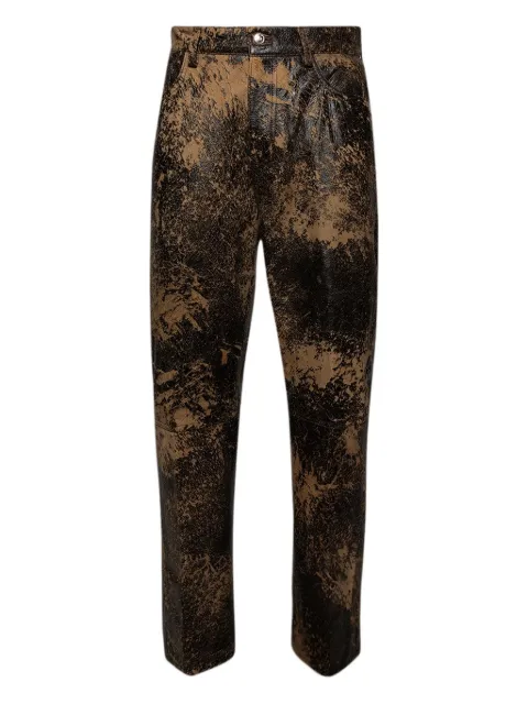 Nahmias leather trousers