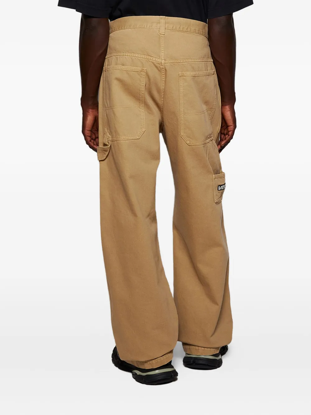 VETEMENTS cotton jeans Bruin