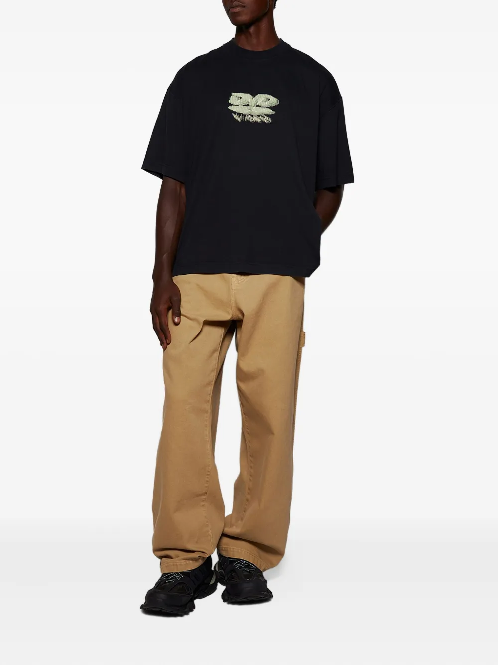 VETEMENTS cotton jeans - Bruin