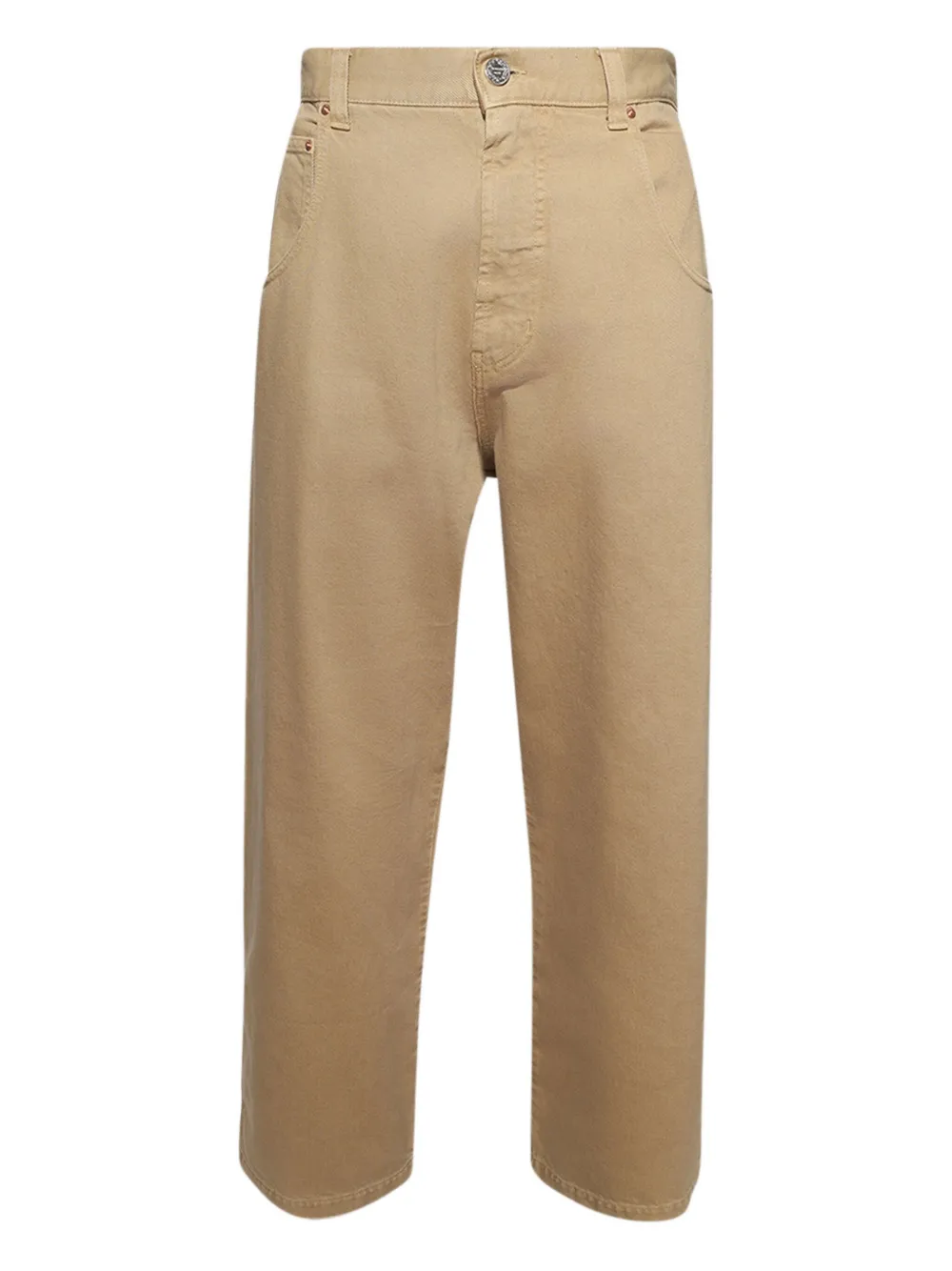 VETEMENTS cotton jeans Bruin
