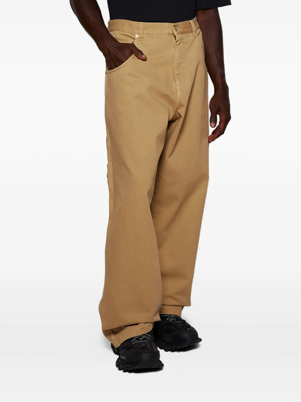VETEMENTS cotton jeans Bruin