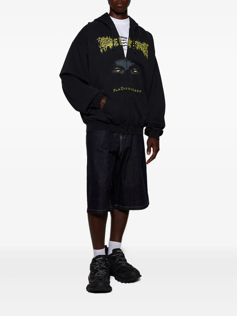 VETEMENTS graphic-logo T-shirt - Wit