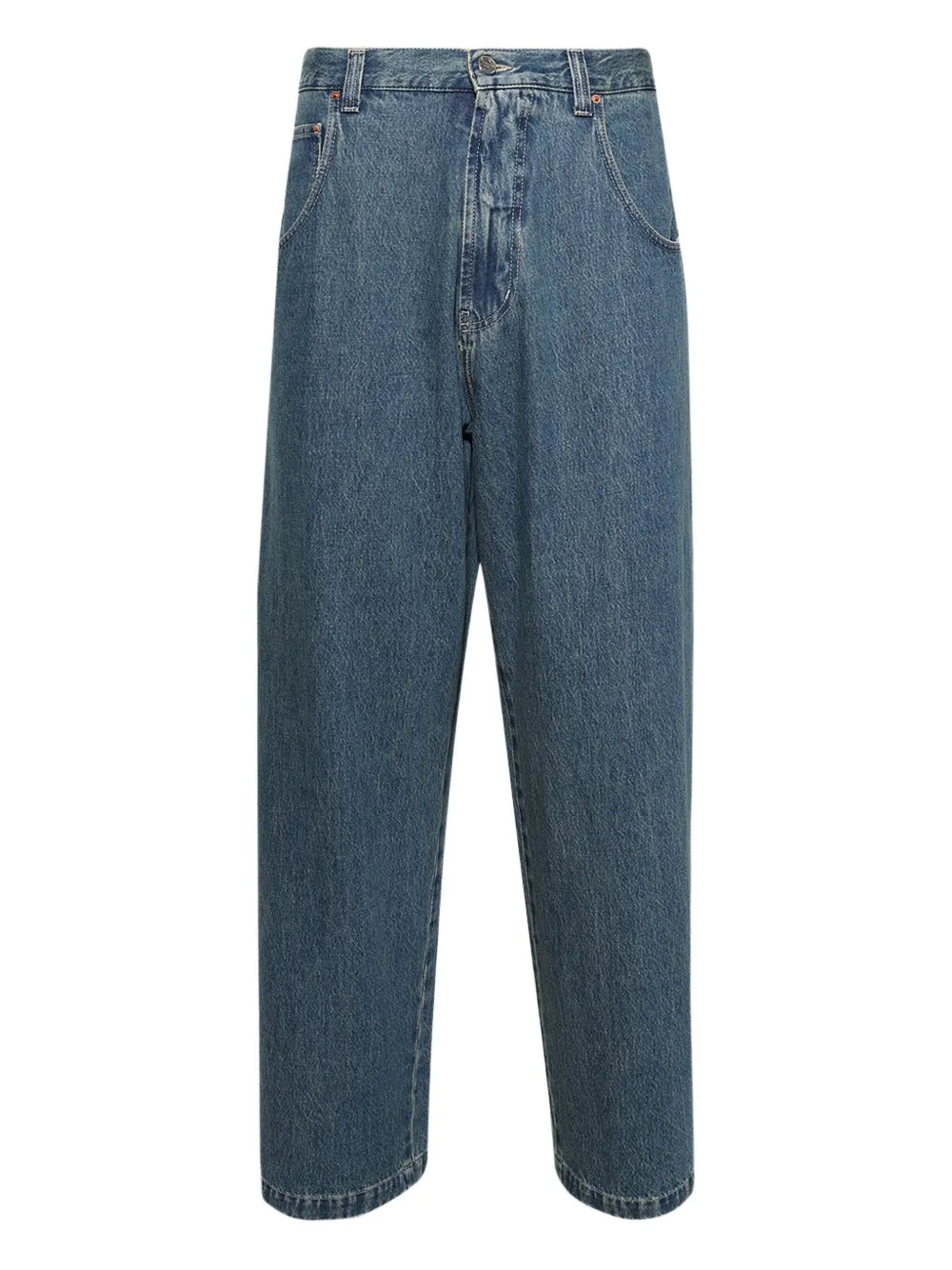 VETEMENTS utility-pocket denim jeans - ブルー VETEMENTS utility-pocket denim jeans - ブルー