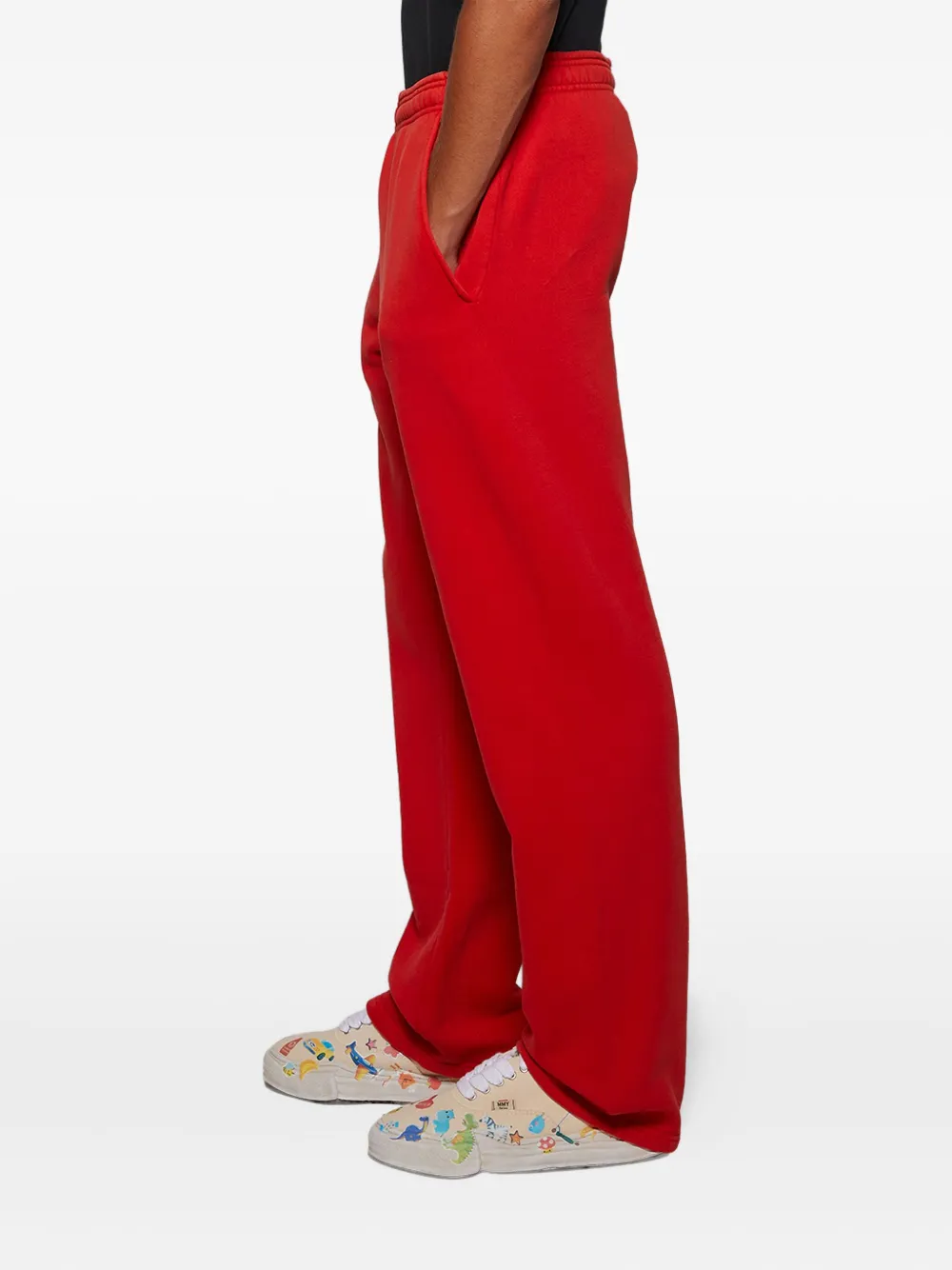 Entire Studios Straight-leg Track Pants In Red