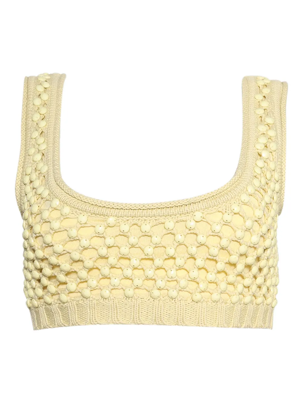 diotima Lady beaded top | Yellow | Image 1