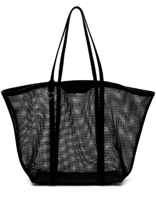 The Attico メッシュ ハンドバッグ | ブラック | FARFETCH JP